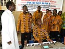 Die Catholic Joyful Singers im Einsatz bei der Jubiläumsfeier für 30 Jahre Tätigkeit von Bruder Stephen Demelevo als Steyler Missionar in der Kirche St. Paul in Accra. 