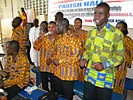 Die Catholic Joyful Singers im Einsatz bei der Jubiläumsfeier für 30 Jahre Tätigkeit von Bruder Stephen Demelevo als Steyler Missionar in der Kirche St. Paul in Accra. 